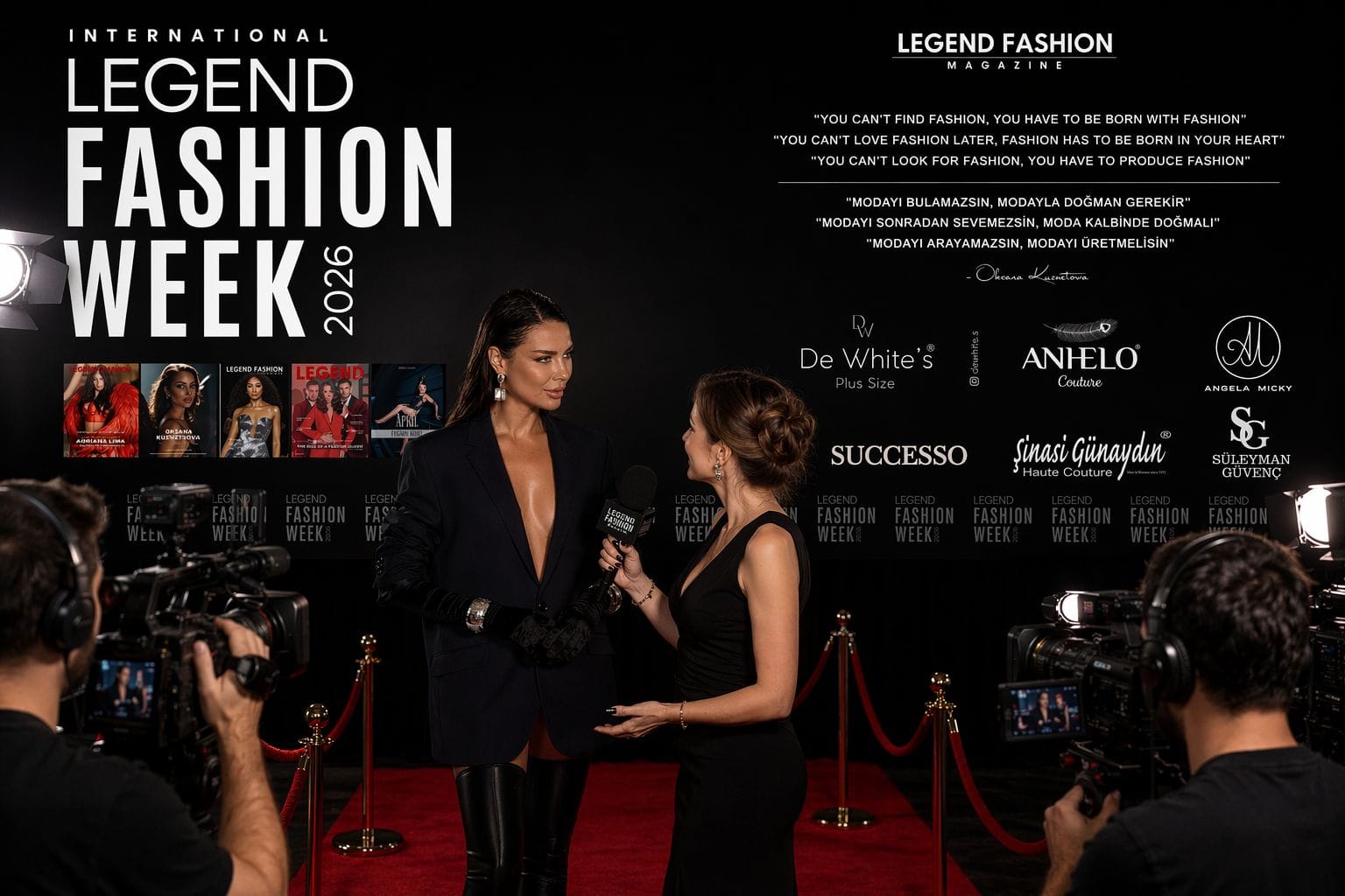 NOW MAGAZİN HABER | Legend Fashion Week: Doğu ile Batının Buluştuğu Uluslararası Moda Sahnesi